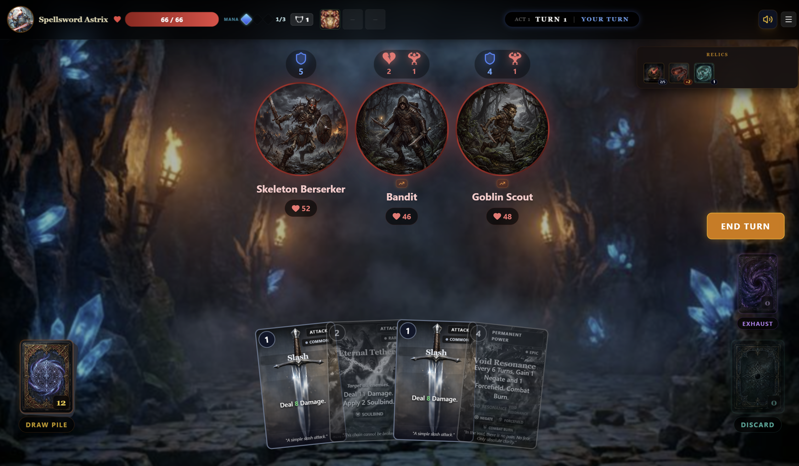 Combat Screen