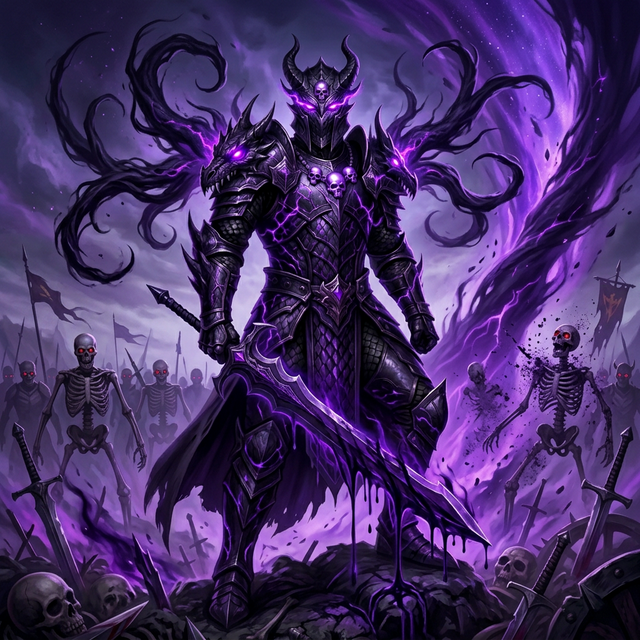 Ascended Draefus rising from darkness